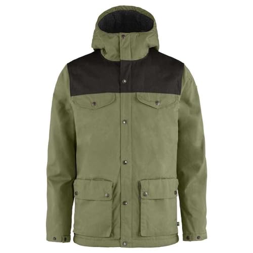 Fjällräven Herren Greenlandinter Jacket, Green/Dark Grey, L Fjällräven Herren Greenlandinter Jacket, Green/Dark Grey, L von Fjällräven