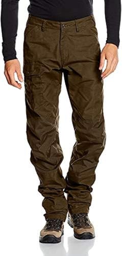 Fjällräven Herren Bukser Nils Bukser Hose, Dark Olive, 48 EU von Fjäll Räven