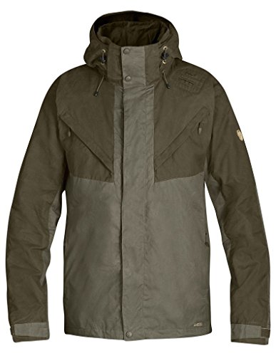 Fjällräven Herren Jacke Drev, Dark Olive, M, 90333-633 von Fjäll Räven