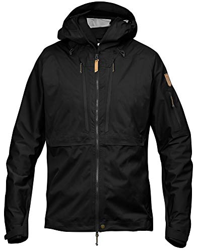 Fjällräven Herren Keb Eco-Shell Outdoorjacke, Schwarz, XXL Fjällräven Herren Keb Eco-Shell Outdoorjacke, Schwarz, XXL von Fjällräven