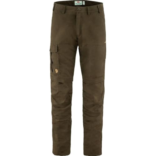 Fjällräven Herren Outdoor-Hose Karl Pro Zip-Off, Dark Olive, 50, F81463-633 von Fjäll Räven