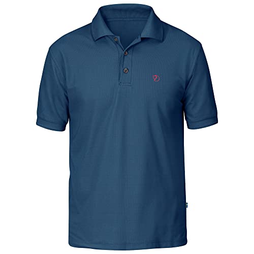 Fjällräven Herren Shirt Crowley Piqué, blau (Uncle Blue), XXL, 81783-520 von Fjällräven