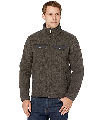 Fjallraven Herren Sweatshirt Greenland Pile Fleece M, Dark Grey, XL, 82993 von Fjäll Räven