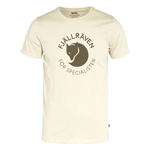 Fjällräven Herren Fox M/T-Shirt, Kreideweiß, M EU Fjällräven Herren Fox M/T-Shirt, Kreideweiß, M EU von Fjällräven