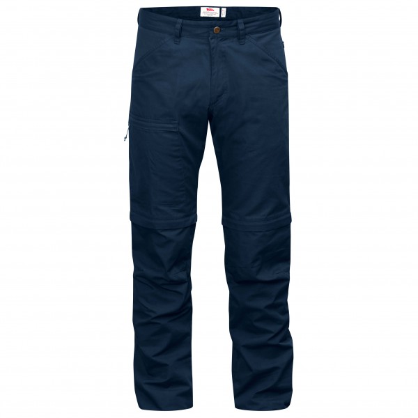 Fjällräven - High Coast Trousers Zip-Off - Trekkinghose Gr 48 blau von Fjällräven