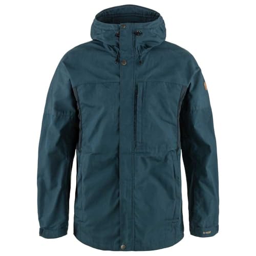 Fjällräven Herren Kaipak Jacket M Jacket, Mountain Blue-Dark Navy, L Fjällräven Herren Kaipak Jacket M Jacket, Mountain Blue-Dark Navy, L von Fjällräven
