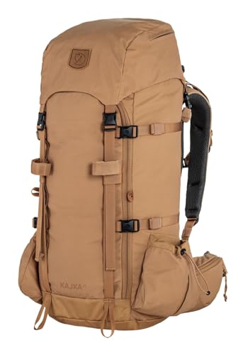 Fjällräven Kajka 35 Braun - Strapazierfähiger funktioneller Trekking Tagesrucksack, 35l, Größe 35l - S-M - Farbe Khaki D von Fjäll Räven