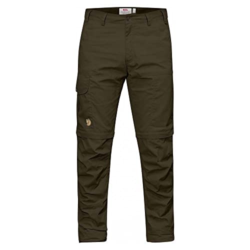 Fjallraven Herren Karl Pro Zip-off Trousers M Hose, Dark Olive, 60 EU von Fjäll Räven