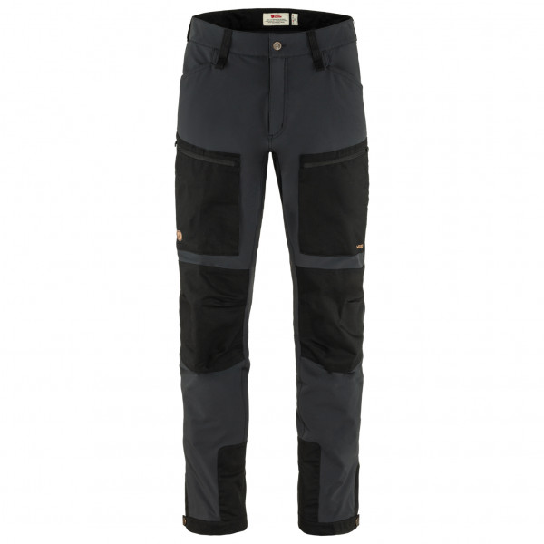 Fjällräven - Keb Agile Trousers - Trekkinghose Gr 60 - Short schwarz von Fjällräven