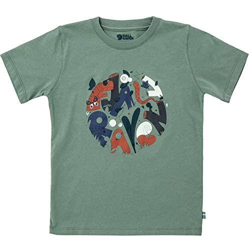 Fjällräven Kinder Kids Forest Findings T-Shirt, Patina Green, 140 Fjällräven Kinder Kids Forest Findings T-Shirt, Patina Green, 140 von Fjällräven