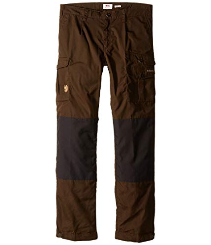 Fjällräven Kinder Kids Vidda Trousers, Braun(Dark Olive), 134 von Fjällräven