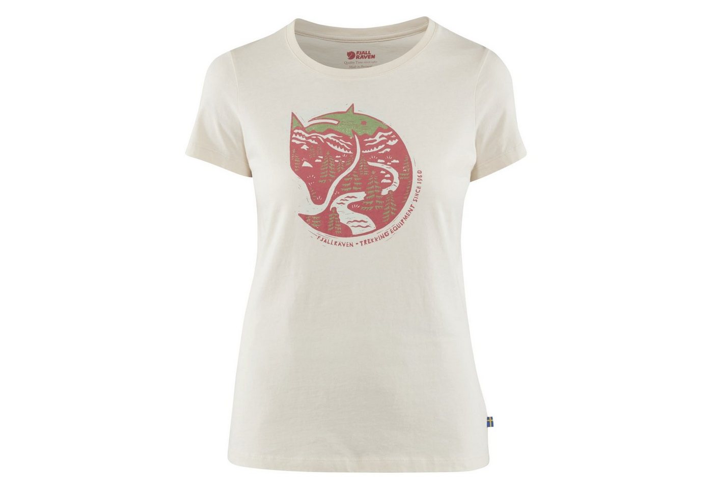 Fjällräven Kurzarmshirt Fjällräven W Arctic Fox T-shirt Damen Fjällräven Kurzarmshirt Fjällräven W Arctic Fox T-shirt Damen von Fjällräven