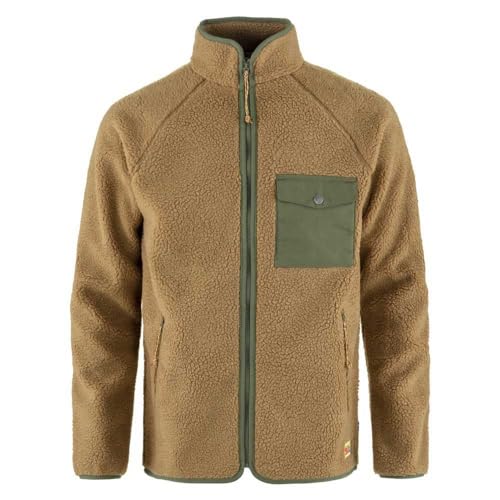 Fjallraven 84158-232-625 Vardag Pile Fleece M Sweatshirt Herren Buckwheat Brown-Laurel Green Größe XL Fjallraven 84158-232-625 Vardag Pile Fleece M Sweatshirt Herren Buckwheat Brown-Laurel Green Größe XL von Fjällräven