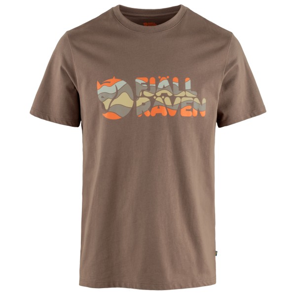 Fjällräven - Multicolor Logo T-Shirt - T-Shirt Gr M braun Fjällräven - Multicolor Logo T-Shirt - T-Shirt Gr M braun von Fjällräven
