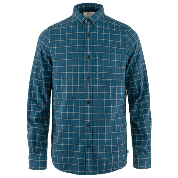 Fjällräven - Övik Flannel Shirt - Hemd Gr S blau von Fjällräven