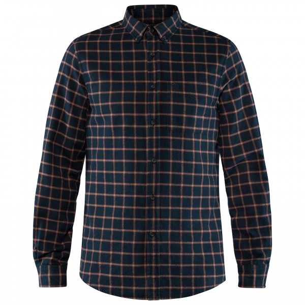 Fjällräven - Övik Flannel Shirt - Hemd Gr S schwarz von Fjällräven