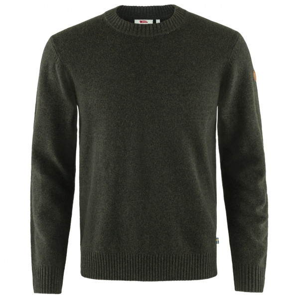 Fjällräven - Övik Round-Neck Sweater - Pullover Gr M schwarz von Fjällräven