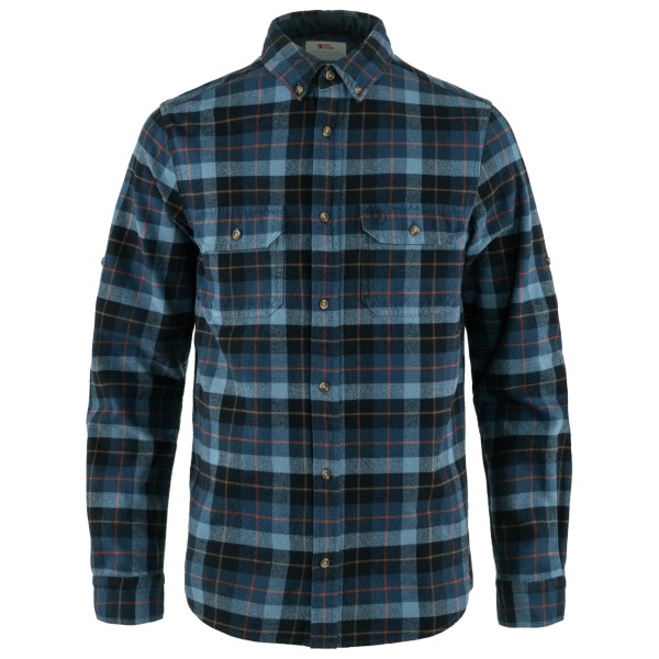 Fjällräven - Singi Heavy Flannel Shirt - Hemd Gr L blau von Fjällräven