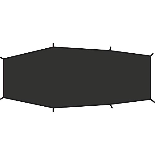 Fjällräven Unisex-Adult Lite 2 Footprint Zeltunterlegboden, Black, One Size von Fjäll Räven
