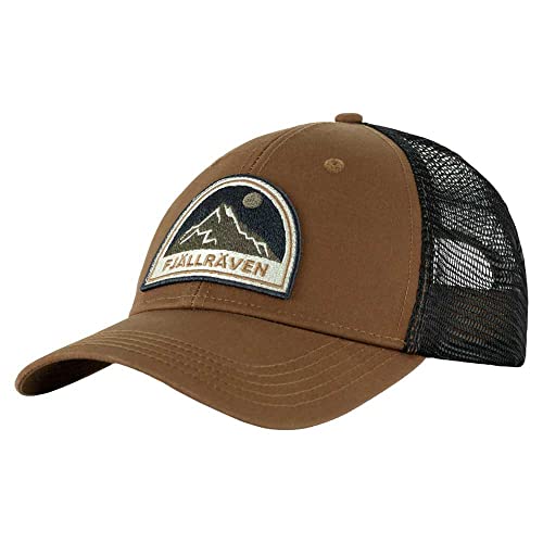 Fjällräven Unisex Badge Långtradarkeps Cap, Braun, S-M von Fjäll Räven