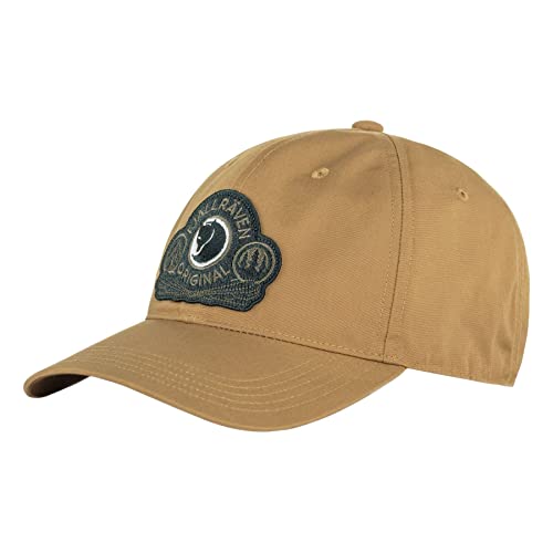 Fjallraven 86979-232 Classic Badge Cap/Classic Badge Cap Hat Unisex Buckwheat Brown Größe S/M von Fjällräven
