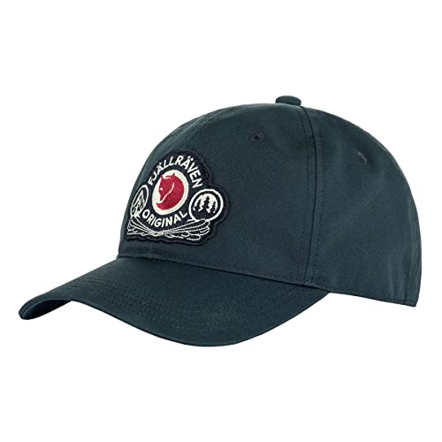 Fjäll Räven Unisex Classic Badge Cap/Hat, Dunkelblau, S EU von Fjäll Räven