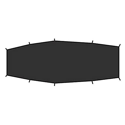 Fjällräven Unisex – Erwachsene Shape 2 Footprint Zeltunterlage, Black, One Size von Fjäll Räven