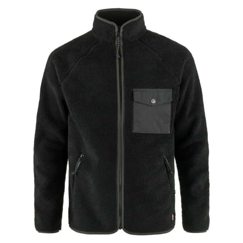 Fjällräven Vardag Pile Fleece 84158 550 030 Black Dark Grey L von Fjällräven