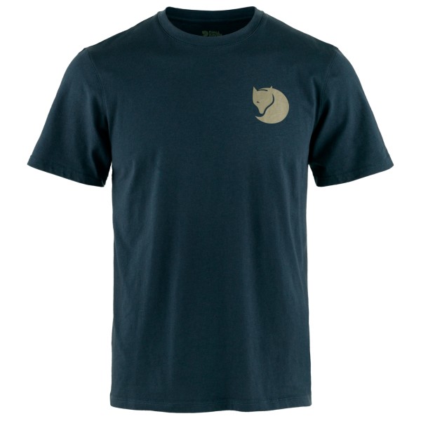 Fjällräven - Walk With Nature T-Shirt - T-Shirt Gr M blau Fjällräven - Walk With Nature T-Shirt - T-Shirt Gr M blau von Fjällräven