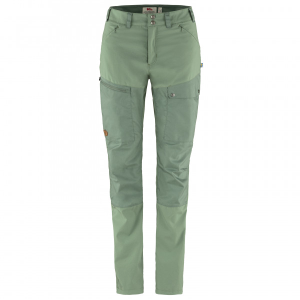 Fjällräven - Women's Abisko Midsummer Trousers - Trekkinghose Gr 38 - Short grün von Fjällräven