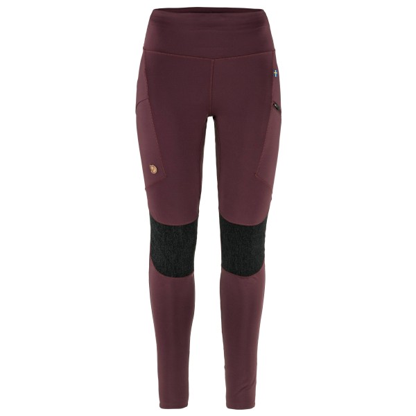 Fjällräven - Women's Abisko Trekking Tights HD - Leggings Gr S braun von Fjällräven