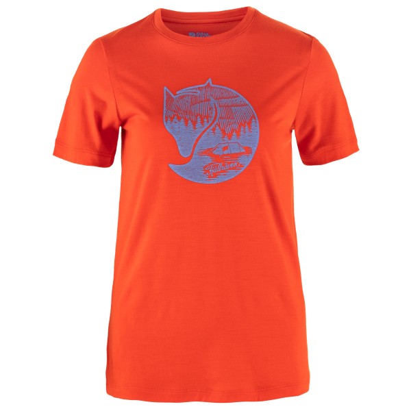 Fjällräven - Women's Abisko Wool Fox S/S - Merinoshirt Gr XS rot Fjällräven - Women's Abisko Wool Fox S/S - Merinoshirt Gr XS rot von Fjällräven