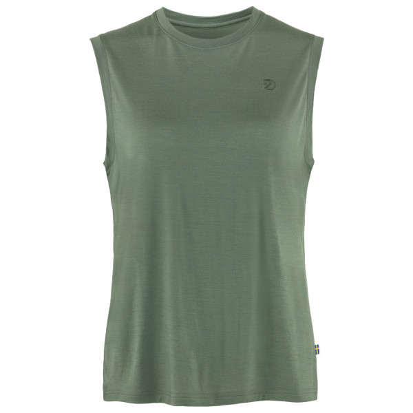 Fjällräven - Women's Abisko Wool Tank Top - Merinoshirt Gr XXS oliv von Fjällräven