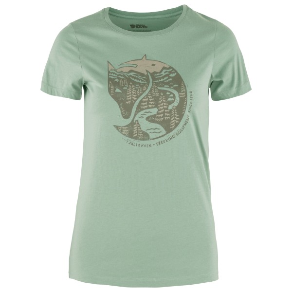 Fjällräven - Women's Arctic Fox Print - T-Shirt Gr L grün Fjällräven - Women's Arctic Fox Print - T-Shirt Gr L grün von Fjällräven
