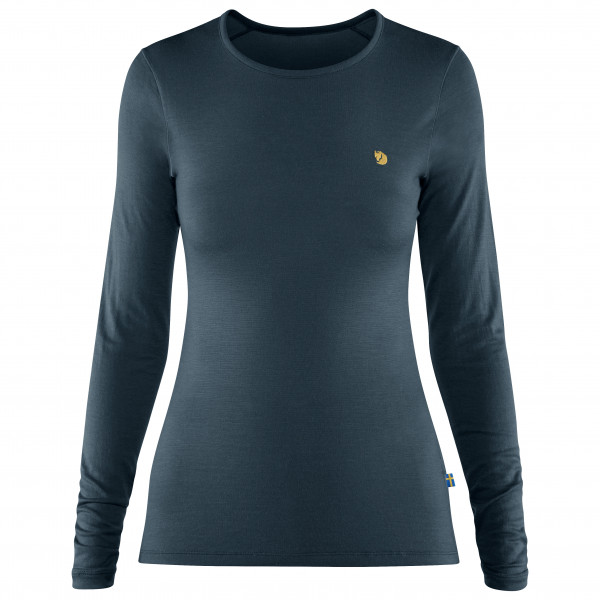 Fjällräven - Women's Bergtagen Thinwool L/S - Merinounterwäsche Gr L blau von Fjällräven