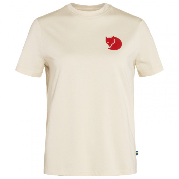 Fjällräven - Women's Fox Boxy Logo Tee - T-Shirt Gr XL beige von Fjällräven