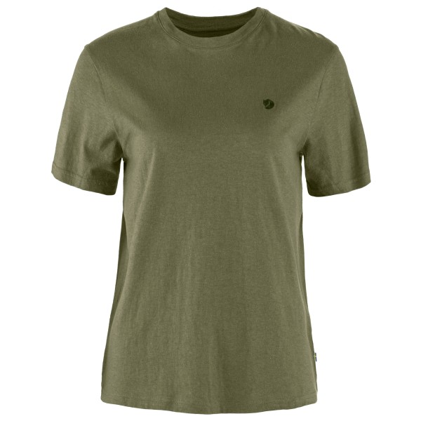 Fjällräven - Women's Hemp Blend T-Shirt - T-Shirt Gr L;M;S;XL;XS;XXS beige;blau;oliv;rosa;schwarz von Fjällräven