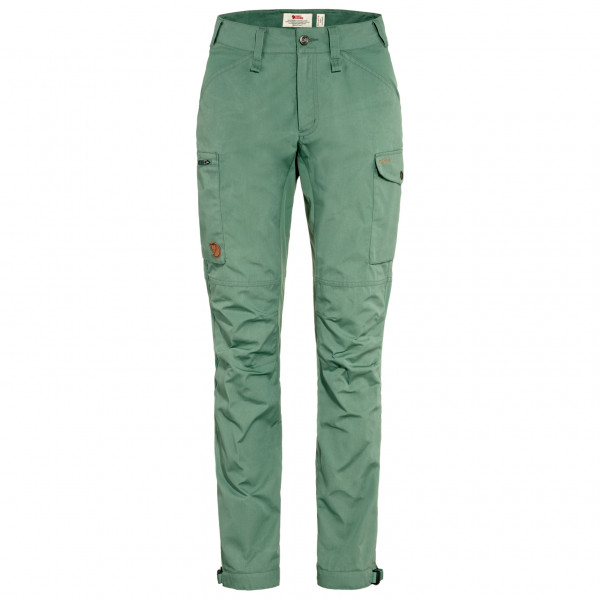 Fjällräven - Women's Kaipak Trousers Curved - Trekkinghose Gr 36 - Fixed Length grün von Fjällräven