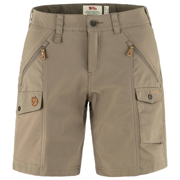 Fjällräven - Women's Nikka Shorts Curved - Shorts Gr 40 beige von Fjällräven