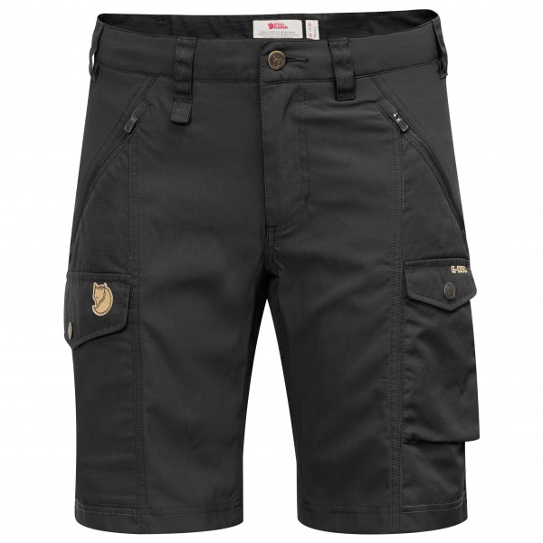 Fjällräven - Women's Nikka Shorts Curved - Shorts Gr 46 schwarz von Fjällräven