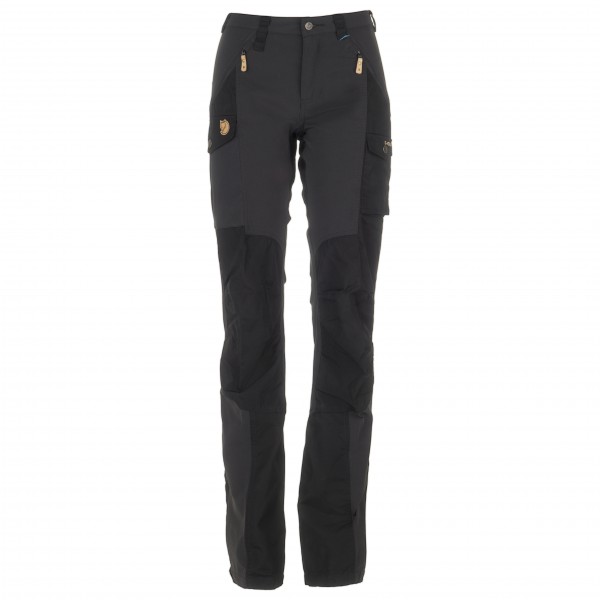Fjällräven - Women's Nikka Trousers Curved - Trekkinghose Gr 42 - Raw Length schwarz Fjällräven - Women's Nikka Trousers Curved - Trekkinghose Gr 42 - Raw Length schwarz von Fjällräven