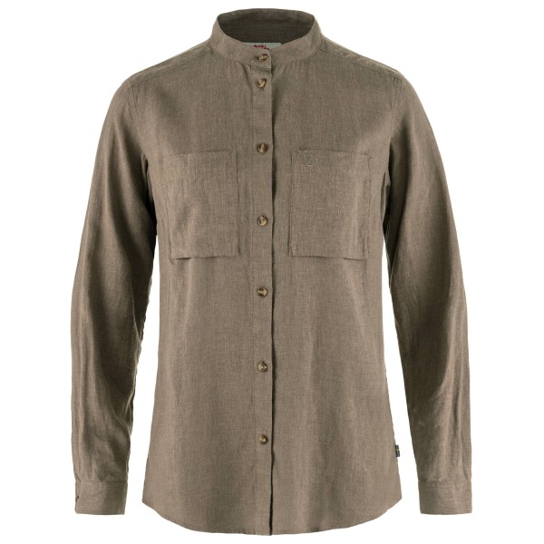 Fjällräven - Women's Övik Hemp Shirt L/S - Hemd Gr XL braun Fjällräven - Women's Övik Hemp Shirt L/S - Hemd Gr XL braun von Fjällräven
