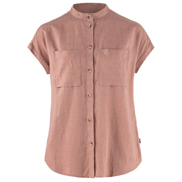 Fjällräven - Women's Övik Hemp Shirt S/S - Hemd Gr L rosa von Fjällräven