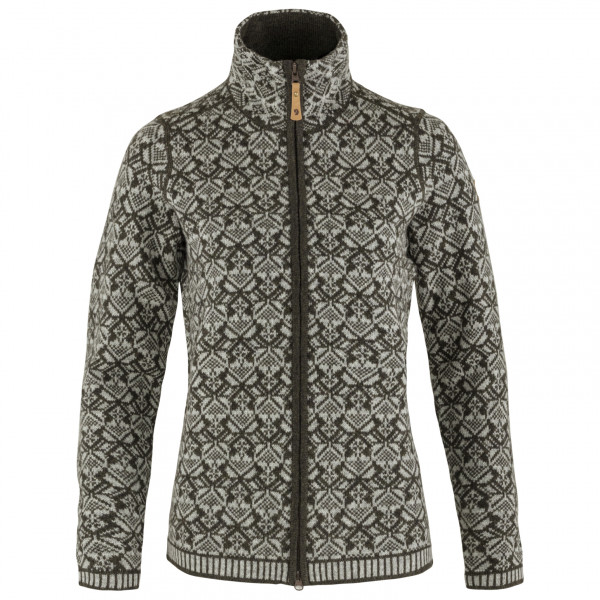 Fjällräven - Women's Snow Cardigan - Wolljacke Gr S grau von Fjällräven