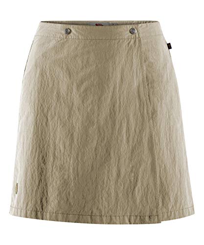 Fjällräven Women's Travellers MT Skort, Light Beige, 38 von Fjäll Räven