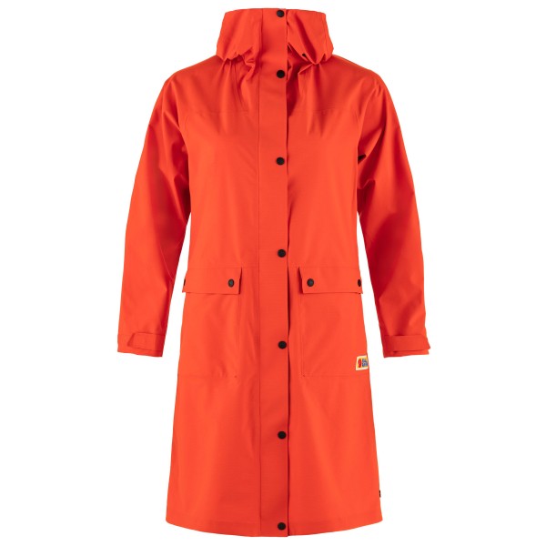 Fjällräven - Women's Vardag Rain Parka - Parka Gr M rot von Fjällräven