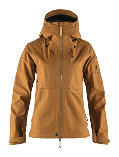 Fjällräven Damen Keb Eco-Shell Jacket W, Chestnut, M Fjällräven Damen Keb Eco-Shell Jacket W, Chestnut, M von Fjällräven