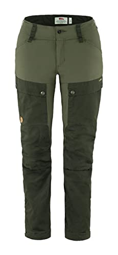 Fjallraven Womens Keb Trousers Curved W Short Pants, Deep Forest-Laurel Green Fjallraven Womens Keb Trousers Curved W Short Pants, Deep Forest-Laurel Green von Fjällräven