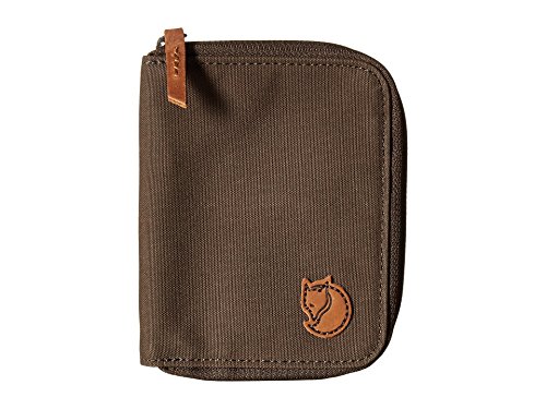 Fjällräven Unisex-Erwachsene Zip Portemonnaie, Grün (Dark Olive), 1x10x12 cm (B x H x T) von Fjäll Räven