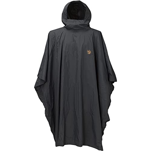 Fjällräven Herren Poncho Regenmantel, Grau (Graphite 031), Einheitsgröße Große Größen EU Fjällräven Herren Poncho Regenmantel, Grau (Graphite 031), Einheitsgröße Große Größen EU von Fjällräven